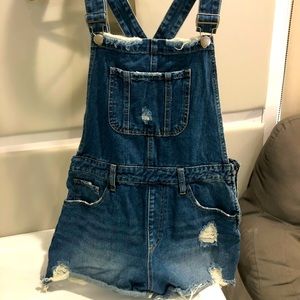 Forever 21 women’s overalls.
